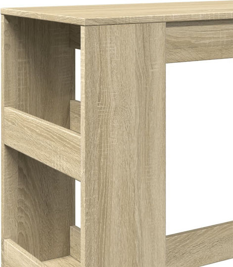 Sonoma Oak Wooden Bar Table Sonoma Oak 90x40x103.5cm