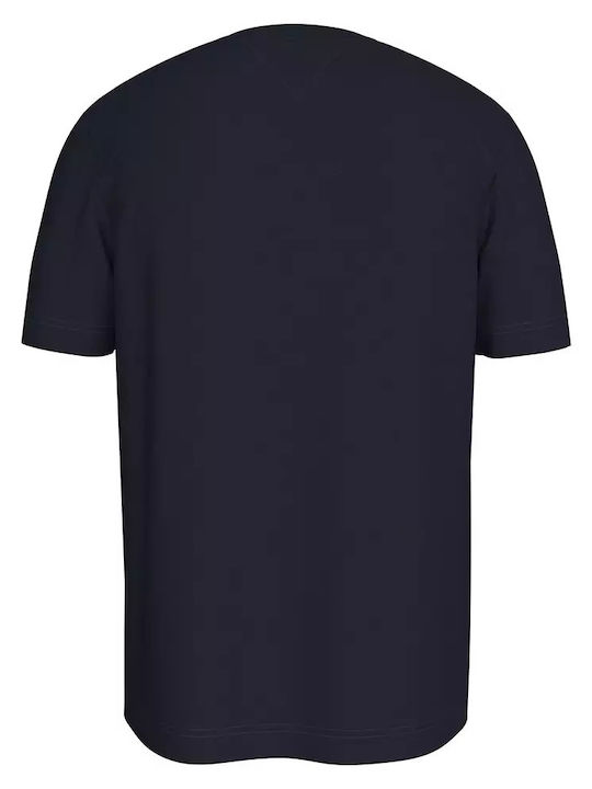 Tommy Hilfiger Flag Men's Short Sleeve T-shirt Desert Sky