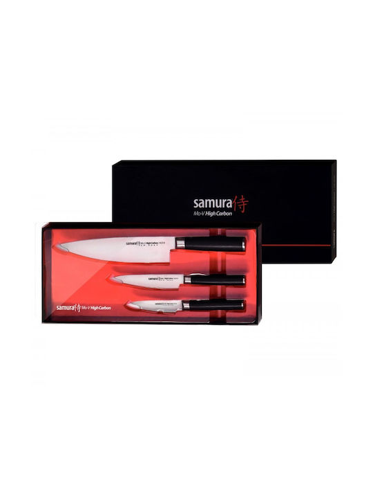 Samura Knife Set from Stainless Steel 3pcs