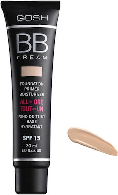 Gosh BB Cream 02 Beige Creme Gesicht Tag 30ml