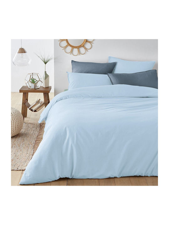 La Redoute Interieurs Sheet Semi Double 180x290cm. Blue