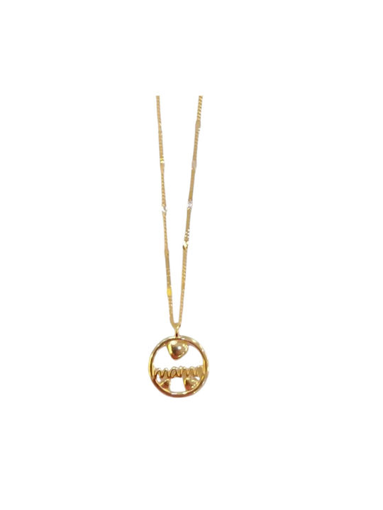 Prince Silvero Necklace Mum from Gold Plated Silver