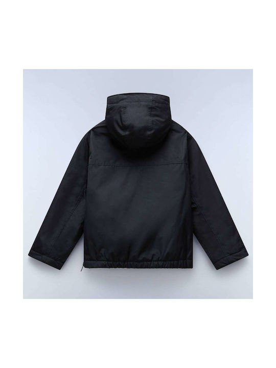 Napapijri Kids Sports Jacket Black Rainforest