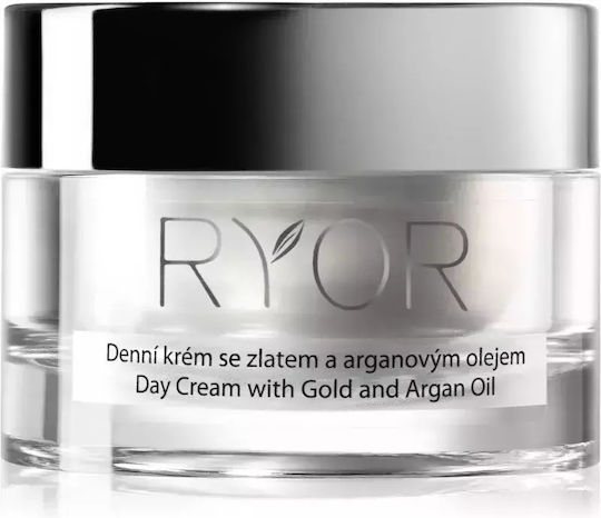 Ryor Day Cream with Gold and Argan Oil Creme Gesicht Tag 50ml