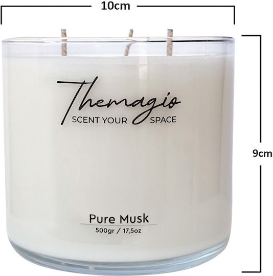 Themagio Αρωματικό Σόγιας σε Βάζο Pure Musk Themagio Αρωματικό Σόγιας σε Βάζο Pure Musk
