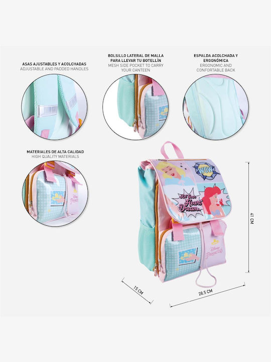 Cerda Princess Schulranzen Rucksack Grundschule Mehrfarbig