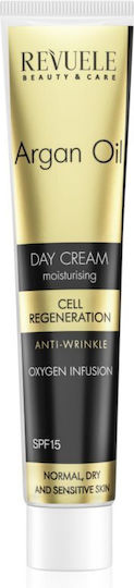 Revuele Argan Oil Creme Gesicht Tag Gefärbt und SPF15 50ml