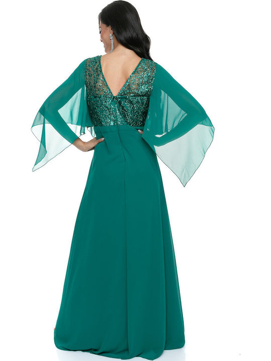 Maxi Dress for Wedding Christening Romantic
