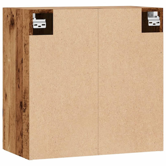 vidaXL Wood Bathroom Cabinet L60xW31xH60cm Brown