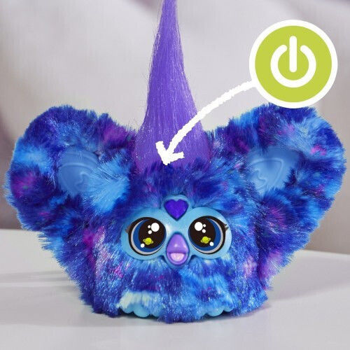 Hasbro Plush Furby Furblet with Sound Star-Lee for Age 6+ 5 cm