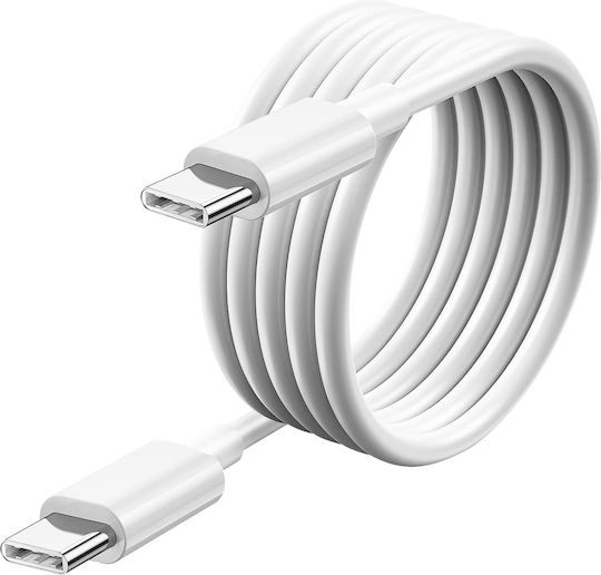 Google Original Google Usb-c To Usb-c Cable Charge Sync 1m White