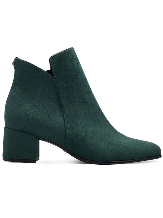 Tamaris Women's Ankle Boots with Medium Heel Green