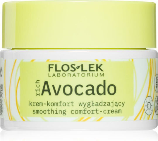 FlosLek Avocado Cream Face Day with SPF15 with Centella Asiatica 50ml