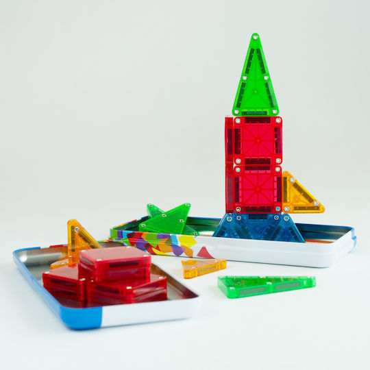 Magna-Tiles Μαγνητικό Παιχνίδι Κατασκευών Micromags Travel Set για Παιδιά 3+ Ετών