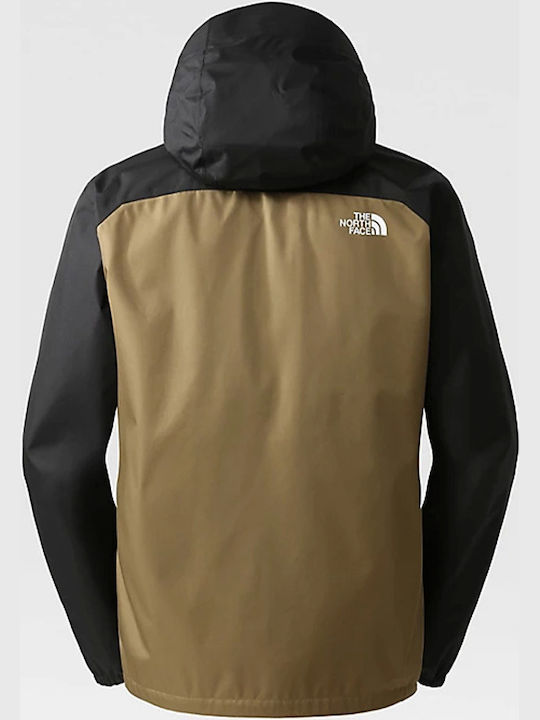 Quest Triclimate 3 in 1 Winter Jacket Waterproof and Windproof Military Olive/tnf Black