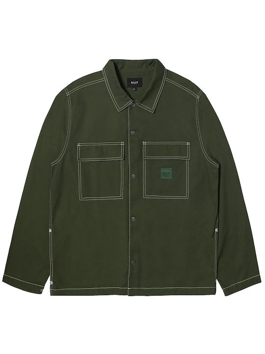 HUF Men's Jacket Hunter Green