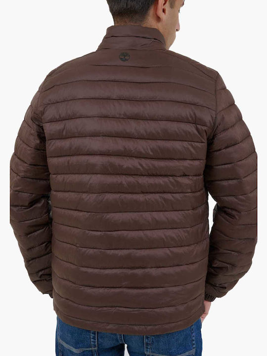 Axis Peak Winter Jacket Bomber Waterproof Brown