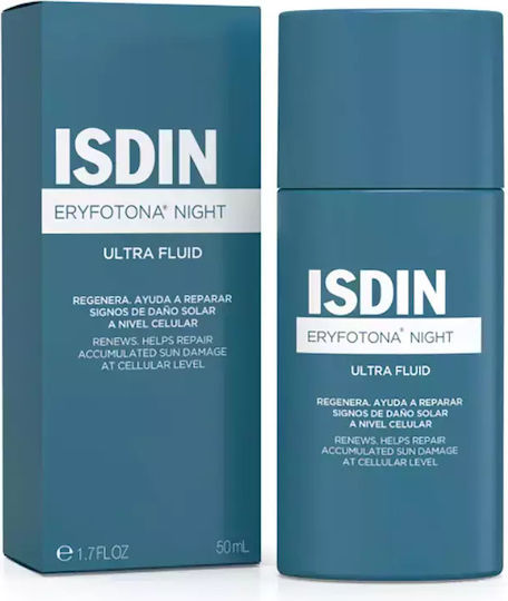 Isdin Eryfotona Night Serum Face with Niacinamide for Revitalization 50ml