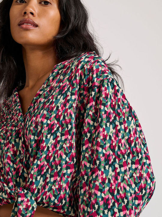 Women's Long Sleeve Shirt Green