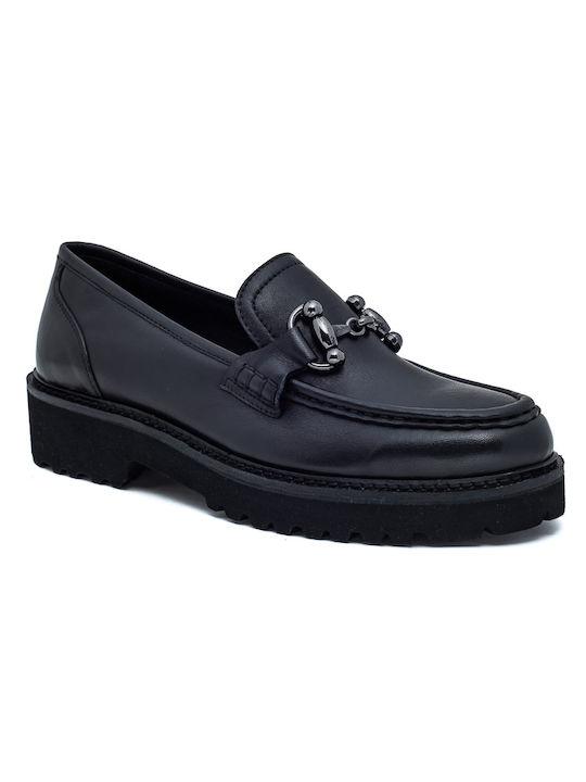 Air Anesis Women's Moccasins in Black Color