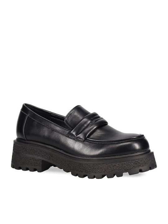 Γυναικεία Loafers σε Μαύρο Χρώμα