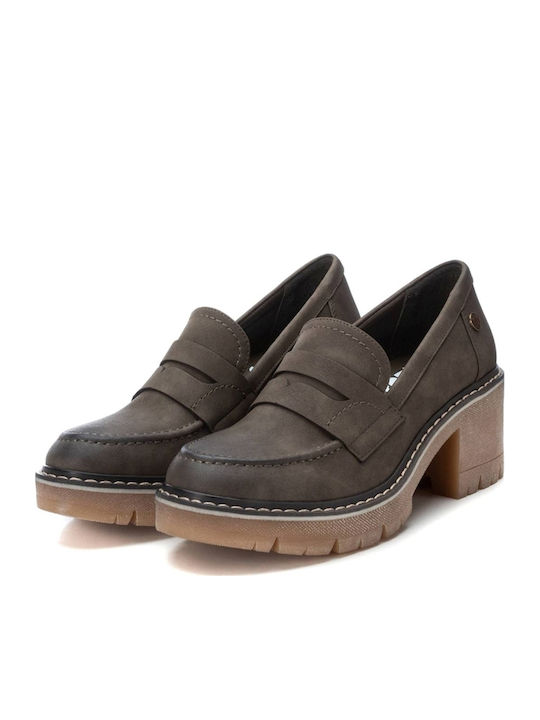 Women's Loafers in Green Color