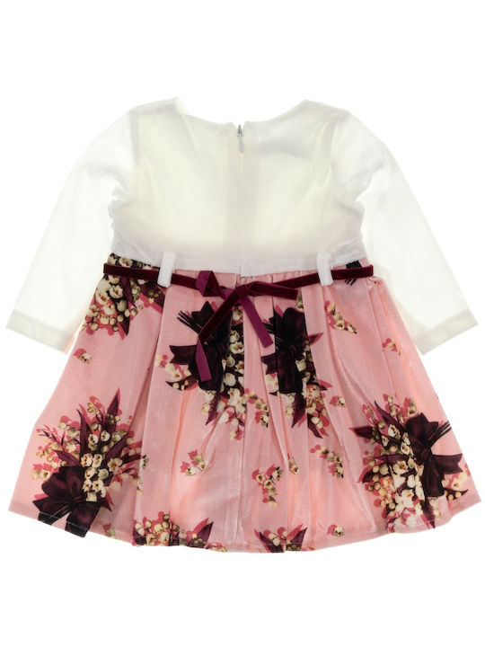 Evita Children's Dress Bouquet Velvet Multicolour