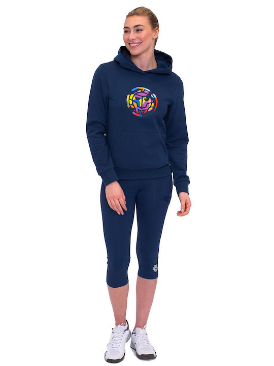 Women's Sweatshirt Hooded Dark Blue
