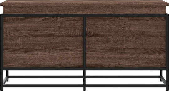 vidaXL Dekorative Truhe Hölzernes Braun 100x40x51.5cm