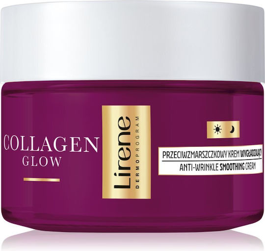 Lirene Collagen Glow Ενυδατική & Αντιγηραντική Κρέμα Προσώπου με Κολλαγόνο 50ml