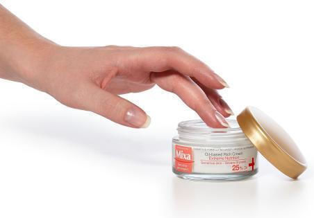 Mixa Oil-based Rich Cream Nourishing 25% Rich Ενυδατική Κρέμα Προσώπου Ημέρας 50ml