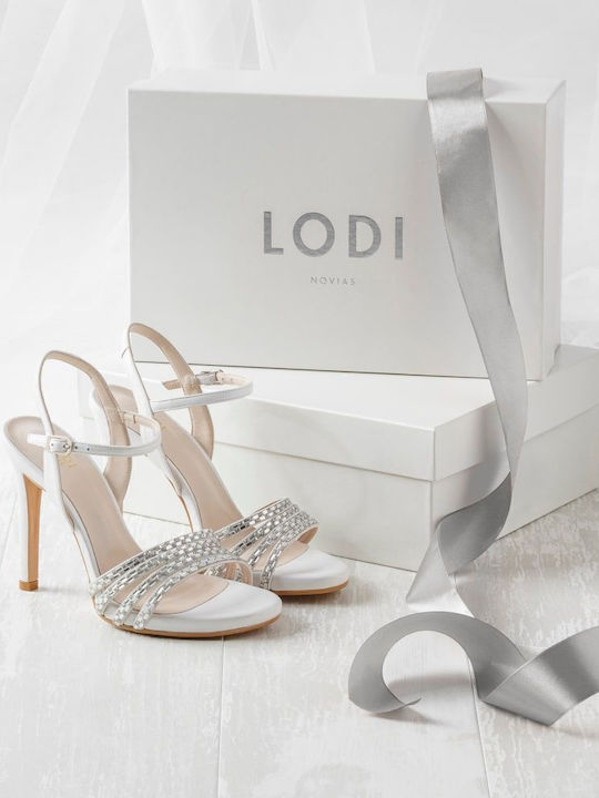 Leather Sandals White