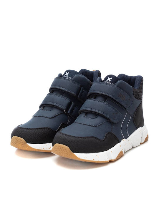Kids Boots with Velcro Blue