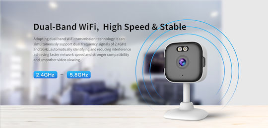 Vstarcam CS770 IP Cameră de Supraveghere Full HD 1080p cu Comunicare Bidirecțională și Lentilă 4mm