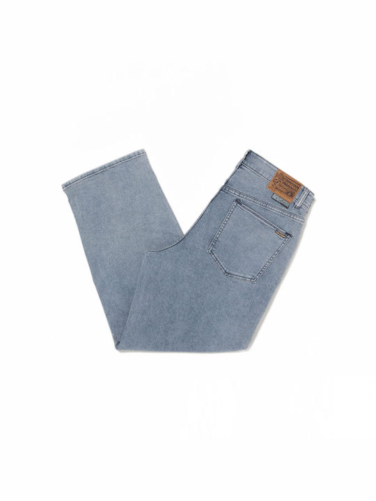 Volcom Billow Pantaloni de Bărbați din Jean Ash Blue