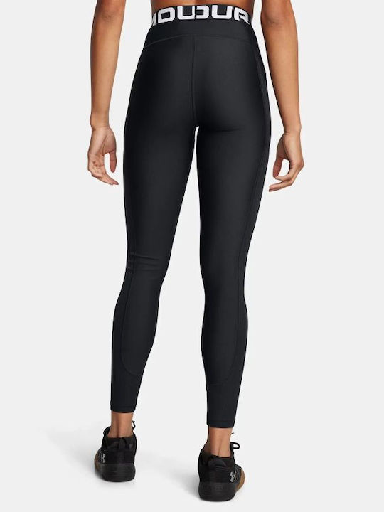 Under Armour Обучение Женски Capri легинси Високоталирани Black