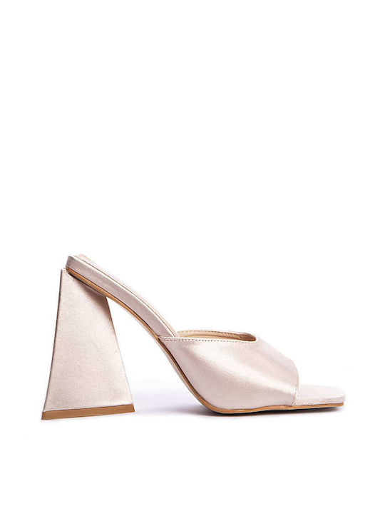 Keep Fred Heel Mules Beige