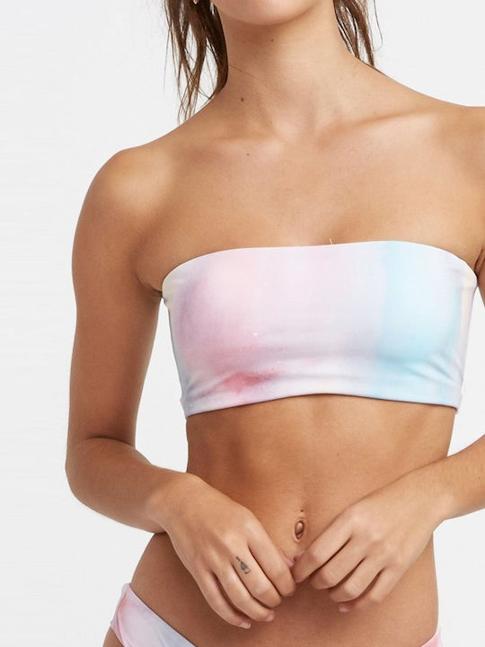 Strapless Bikini Top Multicolor