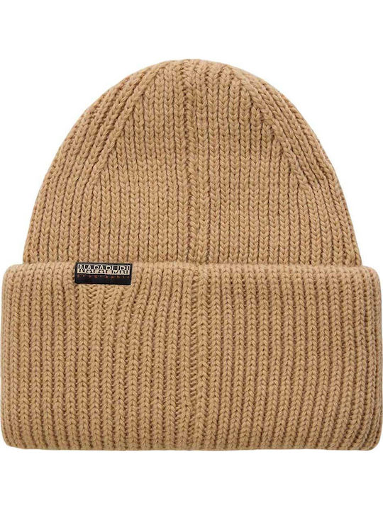 Beanie Γυναικείος Σκούφος Πλεκτός σε Καφέ χρώμα