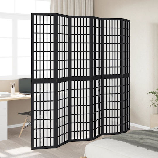 vidaXL Διακοσμητικό Παραβάν Ξύλινο με 6 Φύλλα 210x220cm