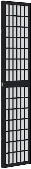 vidaXL Decorative Room Divider Wooden with 3 Panels 105x220cm