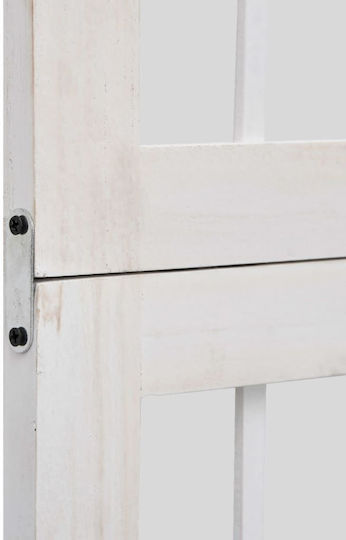 vidaXL Decorativ Paravan Lemn cu 4 Panouri 140x220cm