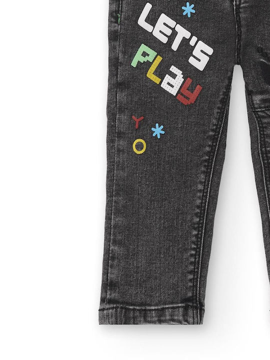 Kids' Denim Pants Black