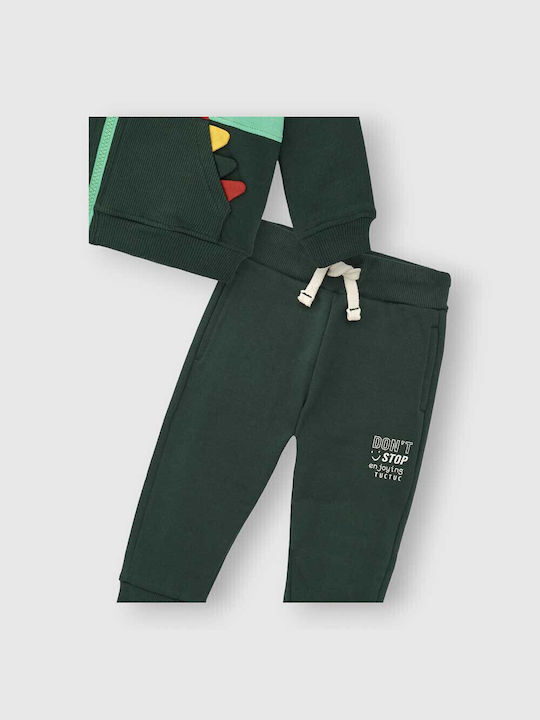 Tuc Tuc Kids Sweatpants Set Green