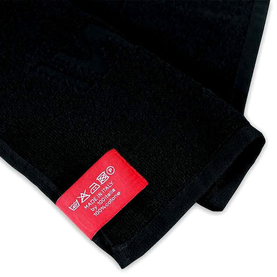 Πετσέτα Longoni 40 X 25cm Total Black