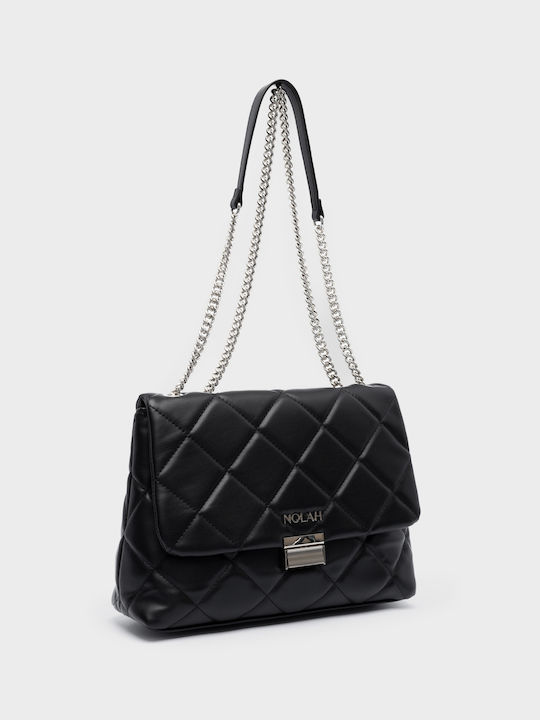 Nolah Angelina Damen Tasche Schulter Black/Silver