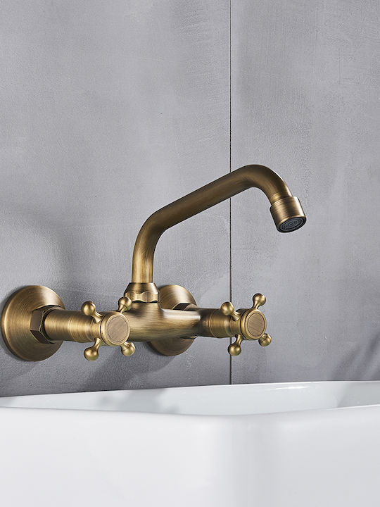 D944TGMBM Amestecare Robinet Chiuvetă Bronz