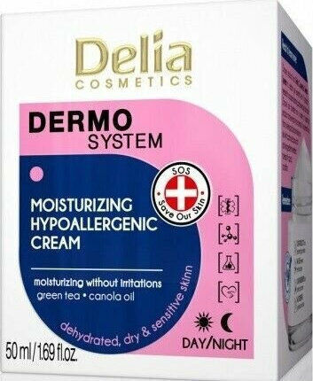 Dermo System Ενυδατική Κρέμα Προσώπου 50ml