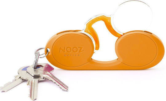 Nooz Reading Glasses +2.00 Pocket in Orange color