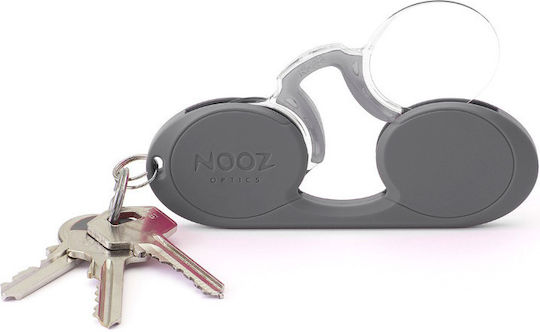 Nooz Reading Glasses +2.50 Pocket in Gray color